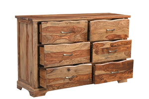 Three Piece Solid Wood Bedroom Furniture Set for a Warm Classic Sleeping Space