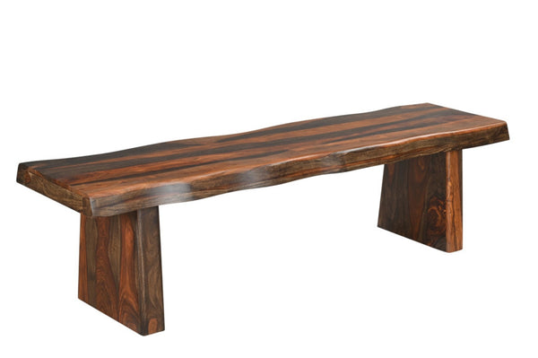 HomeRoots Six-Piece Solid Wood Dining Set with Four Comfortable Chairs - Mid-Century Style, Easy Assembly! 554248