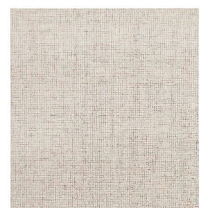 Homeroots 8' Runner Beige And Brown Wool Abstract Hand Tufted Runner Rug Tan Wool 554422