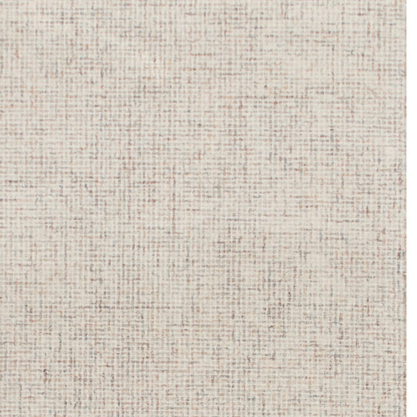 Homeroots 9' X 12' Beige And Brown Wool Abstract Hand Tufted Area Rug Tan Wool 554425