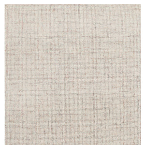 Homeroots 9' X 12' Beige And Brown Wool Abstract Hand Tufted Area Rug Tan Wool 554425