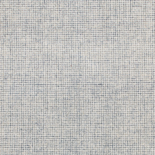 Homeroots 8' X 10' Blue And Ivory Wool Abstract Hand Tufted Area Rug Blue Wool 554429