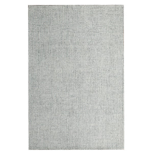 Homeroots 8' X 10' Green And Ivory Wool Checkered Hand Tufted Area Rug Green Wool 554434