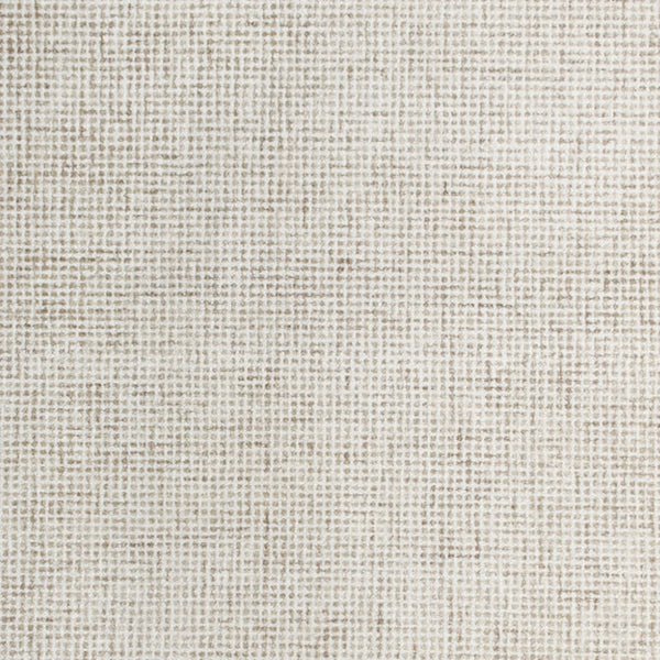 Homeroots 8' X 10' Beige And Ivory Wool Checkered Hand Tufted Area Rug Beige Wool 554444