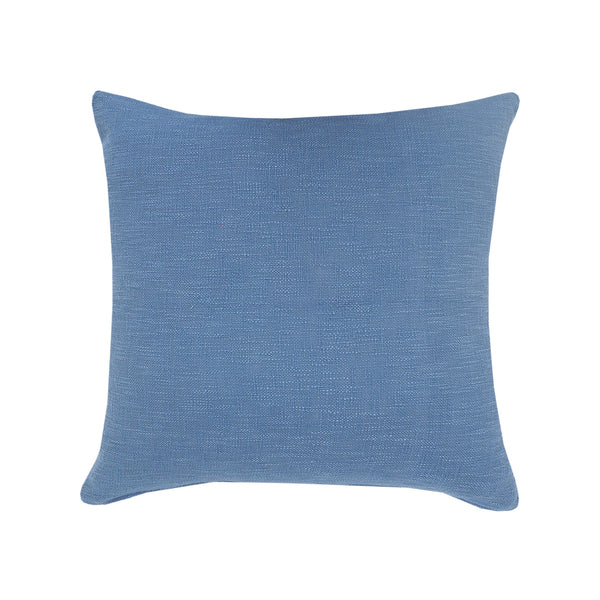 Homeroots Set Of Two Blue Diamond Cotton Throw Pillow With Fringe Blue  554586