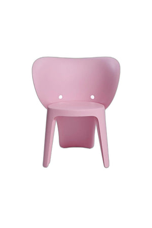 HomeRoots Set of Four Pink Heavy-Duty Kids Chairs - Durable, Lightweight, Easy-Clean Seating for Playrooms & More 554659