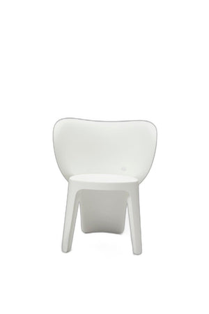 HomeRoots Set of Four White Heavy-Duty Plastic Juvenile Chairs for Playrooms, Classrooms & Comfort Use 554661