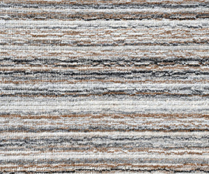 Homeroots 8' X 10' Beige And Gray Wool Blend Abstract Lines Hand Loomed Area Rug  Wool Blend 554695
