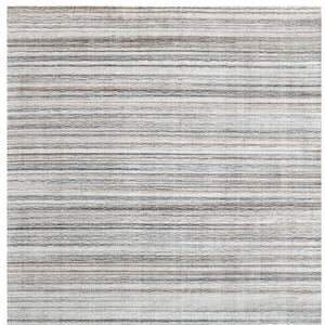 Homeroots 8' X 10' Beige And Gray Wool Blend Abstract Lines Hand Loomed Area Rug  Wool Blend 554695
