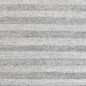 Homeroots 8' X 10' Beige And Gray Wool Blend Striped Hand Loomed Area Rug  Wool Blend 554696