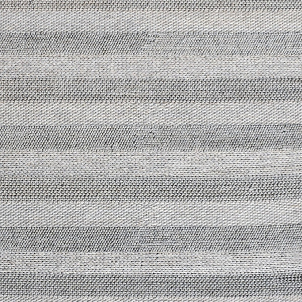HomeRoots 8' X 10' Hand Loomed Wool Blend Striped Area Rug - Cozy, Unique Design for Modern Interiors Beige, Gray 554697