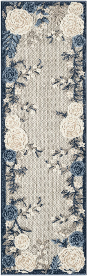 HomeRoots 9' Black and Tan Medallion Area Rug - Elegant Distressed Design, Durable and Stain-Resistant Style 9' X 12' 554733