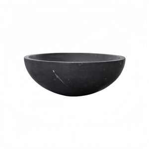English Elm Luxury Solid Natural Marble Vessel Sink Round Matte Stone Basin Above Counter Vanity W1696P408023