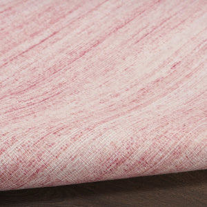 HomeRoots 9' Pink Abstract Washable Area Rug - Modern Design for Living Rooms, Bedrooms, and High-Traffic Areas 8' X 10' 554779