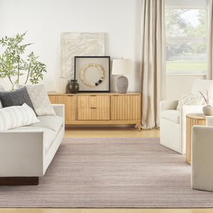 HomeRoots 9' Abstract Washable Area Rug in Ivory and Light Brown - Modern Elegance for Any Space 8' X 10' 554781