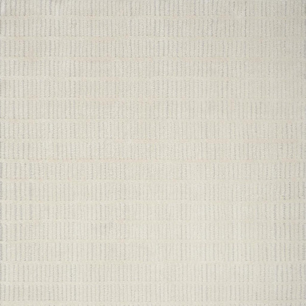 HomeRoots 5' Elegant Ivory and Gray Abstract Area Rug - Soft, Durable Design for Modern Living Spaces 8' X 10' 554829