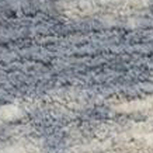 HomeRoots 5' Abstract Shag Area Rug in Light Blue, Gray & Beige - Plush, Durable, Stain-Resistant, Modern Style 4' X 6' 554867