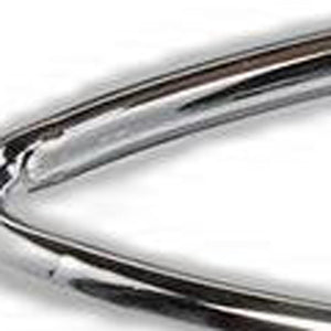 Homeroots White And Silver Faux Leather And Metal Low Back Adjustable Height Bar Chair   555041