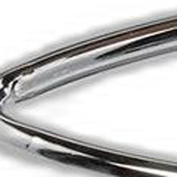 Homeroots White And Silver Faux Leather And Metal Low Back Adjustable Height Bar Chair   555041