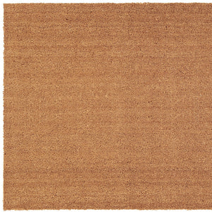 Homeroots 36" X 72" Natural Coir Outdoor Door Mat   555278