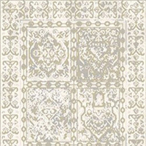 HomeRoots 8' Ivory Oriental Distressed Runner Rug – Classic Design, Durable, Soft Texture for Any Space! 555367