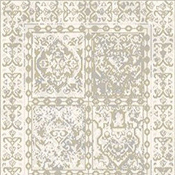 HomeRoots 8' Ivory Oriental Distressed Runner Rug – Classic Design, Durable, Soft Texture for Any Space! 555367
