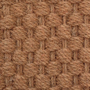 Homeroots 24" X 36" Brown Coir Weave Outdoor Door Mat   555448