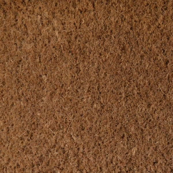 Homeroots 22" X 36" Brown Coir Outdoor Door Mat   555454