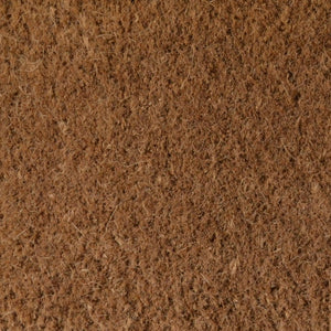 Homeroots 24" X 39" Brown Coir Outdoor Door Mat   555455