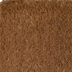 Homeroots 30" X 48" Brown Coir Outdoor Door Mat   555457