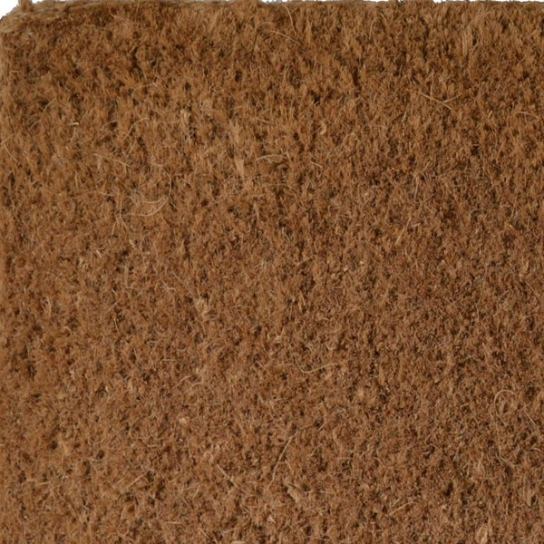 Homeroots 30" X 48" Brown Coir Outdoor Door Mat   555457