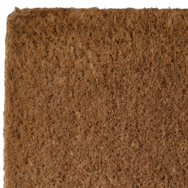 Homeroots 30" X 48" Brown Coir Outdoor Door Mat   555457