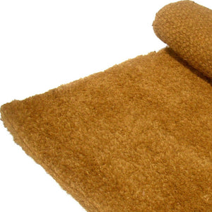 Homeroots 36" X 72" Brown Coir Outdoor Door Mat   555460