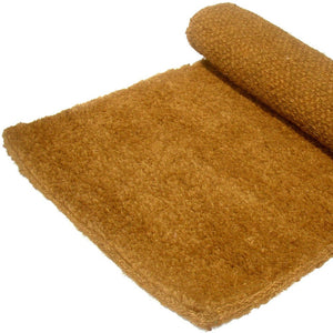 Homeroots 48" X 72" Brown Coir Outdoor Door Mat   555461