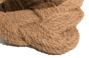 Homeroots 24" X 37" Brown Coir Weave Outdoor Door Mat   555567