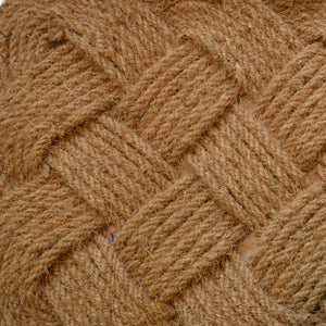 Homeroots 24" X 37" Brown Coir Weave Outdoor Door Mat   555567