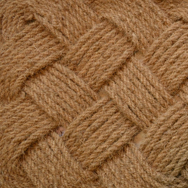 Homeroots 30" X 48" Brown Coir Weave Outdoor Door Mat   555568