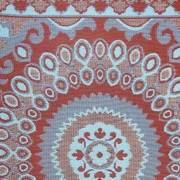 Homeroots 6' Brown Floral Distressed Area Rug - Stylish, Stain-resistant & Uv Protected For Any Space  Polypropylene 555585