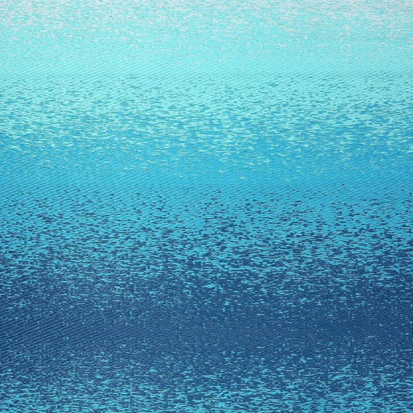 Homeroots 6' X 9' Teal Blue Machine-braided Distressed Area Rug - Uv Protection, Stain Resistant, Kid-friendly!  Polypropylene 555624