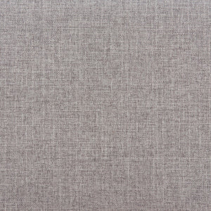 HomeRoots Gray Upholstered Open-Back Arm Chair - Modern Comfort for Dining, Entryways, or Accent Spaces 555853