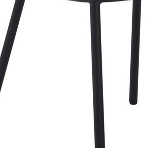 Ivory Faux Fur Upholstered Steel Frame Dining Arm Chair for Glam Interiors