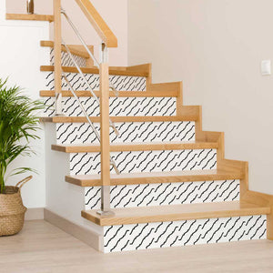 Homeroots 12" Xl Prism Peel And Stick Tiles - Versatile Black And White Design For Effortless Room Makeover! 12" X 12" Vinyl 555897