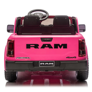 English Elm 24v Dodge Ram 2500 Licensed Kids Ride on Truck with Remote Dual Motors Suspension W1578P305882