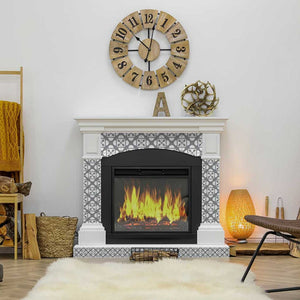 Homeroots 12" Light Gray And White Coli Peel And Stick Tiles - Transform Your Space With Easy Diy Decor! 12" X 12" Vinyl 555916