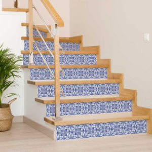 Homeroots 12" Blue Cloud Peel And Stick Tiles - Versatile Decor For Home Makeovers, Easy To Apply & Remove! 12" X 12" Vinyl 555960