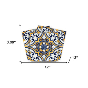 Homeroots 12" X 12" Neutral Gina Peel And Stick Tile - Vibrant, Removable Stickers For Versatile Home Décor 12" X 12" Vinyl 555967