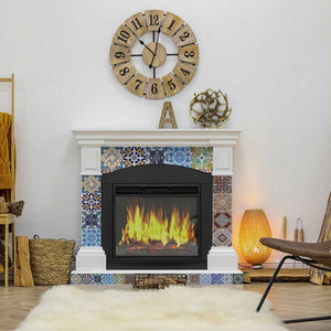 Homeroots 12" Kyla Multi Mosaic Peel And Stick Tile Stickers - Vibrant, Removable Décor For Any Space! 12" X 12" Vinyl 555987