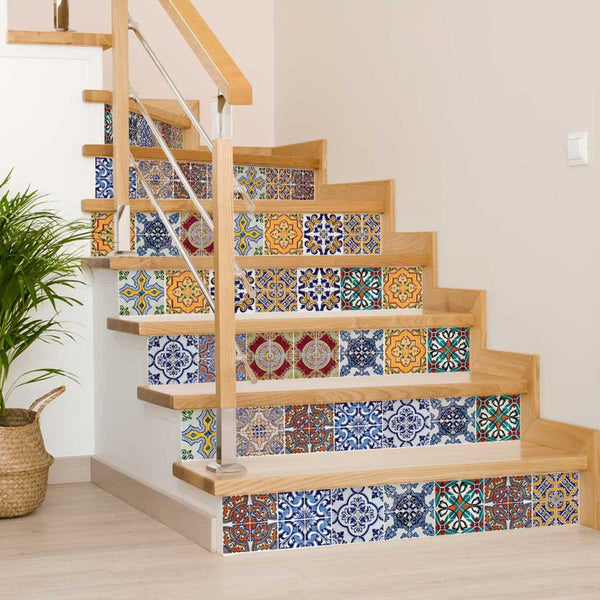 Homeroots 12" Addina Multi Mosaic Peel And Stick Tiles – Vibrant, Easy-apply Décor For Any Room Makeover! 12" X 12" Vinyl 555988