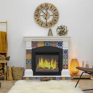 Homeroots 12" Addina Multi Mosaic Peel And Stick Tiles – Vibrant, Easy-apply Décor For Any Room Makeover! 12" X 12" Vinyl 555988