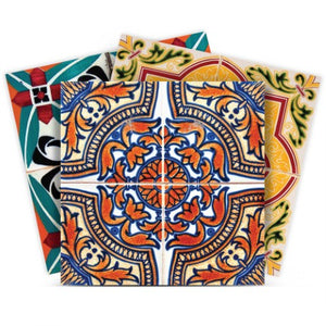 Homeroots 12" Addina Multi Mosaic Peel And Stick Tiles – Vibrant, Easy-apply Décor For Any Room Makeover! 12" X 12" Vinyl 555988